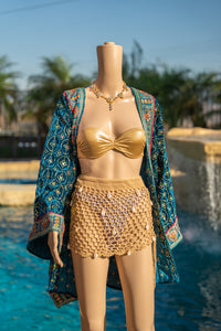 Turquoise Excellence Kimono