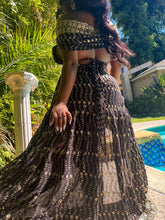 Load image into Gallery viewer, Midnight Gold Goddess Set (PLUS SIZE CUPS)
