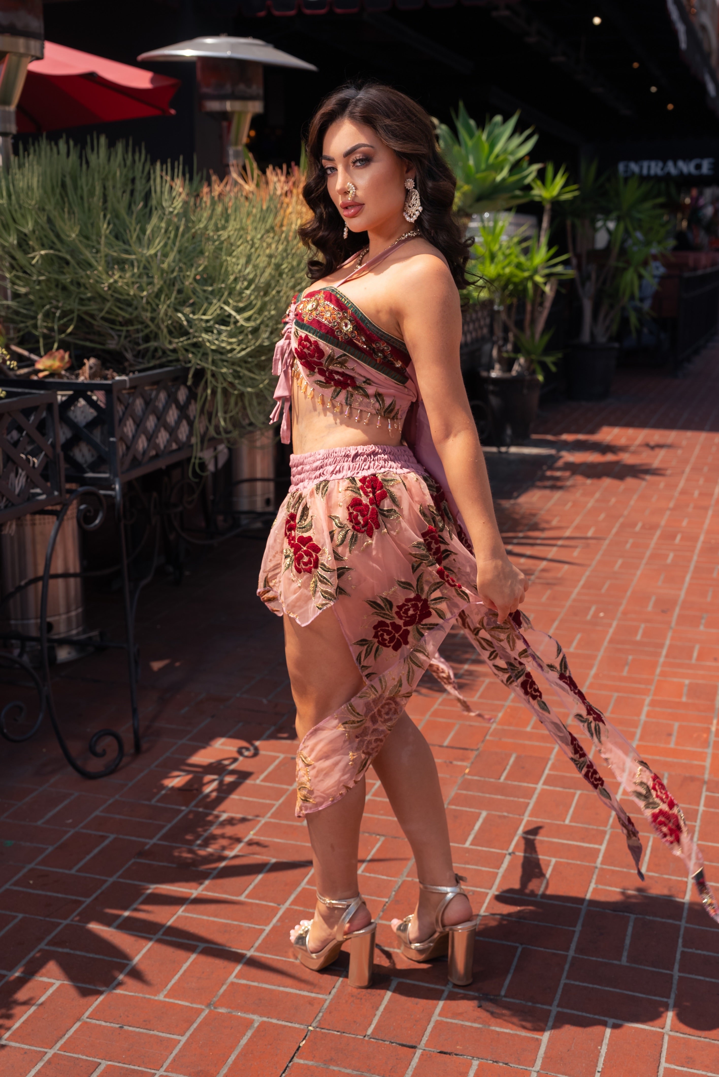 Rose Petals Butterfly Set