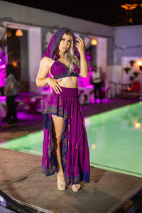 Purple Moonlight Bollywood Set