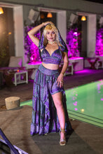 Load image into Gallery viewer, Purple Kaleidoscope Bollywood Set

