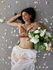 White lotus butterfly set