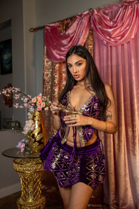 Amethyst Princess Pixie Set