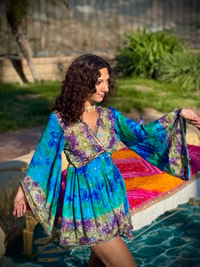 Blue Moonstone Babydoll Dress