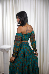 Bohemian Turquoise Bollywood Set