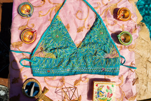 Fairy Flowers Halter top