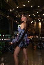 Load image into Gallery viewer, Cosmic Princess Lotus Mini Skirt Set
