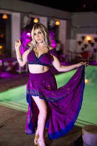 Purple Moonlight Bollywood Set