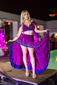 Purple Moonlight Bollywood Set