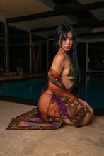 Load image into Gallery viewer, Forbidden Garden Hoodie Kimono

