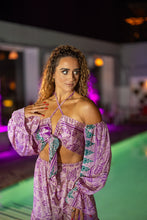 Load image into Gallery viewer, Pastel Bloom Sharara Pants Set
