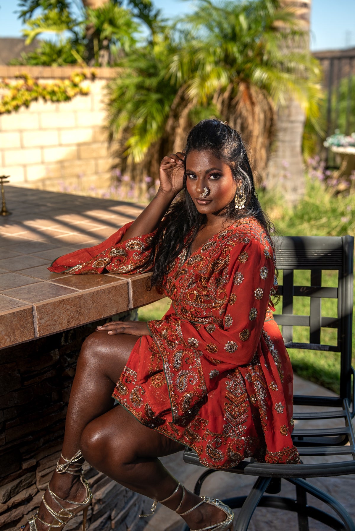 Fire Queen Babydoll Dress