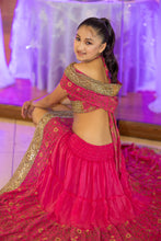 Load image into Gallery viewer, Pink Rose Bollywood Set
