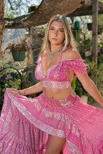 Load image into Gallery viewer, Pink Diamonds Bollywood Set
