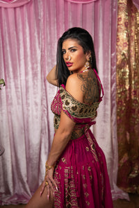 Fuscia Lotus Goddess Set
