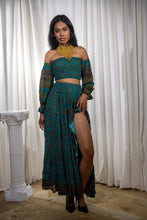 Load image into Gallery viewer, Bohemian Turquoise Bollywood Set
