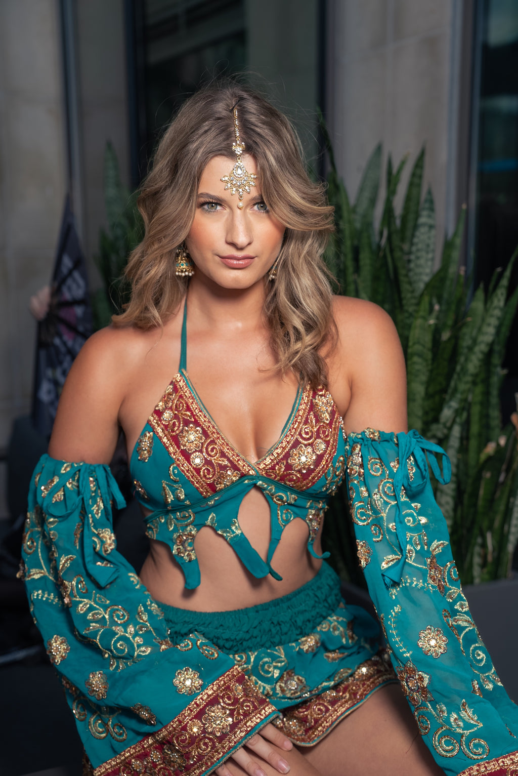 blue lotus jalpari mermaid set