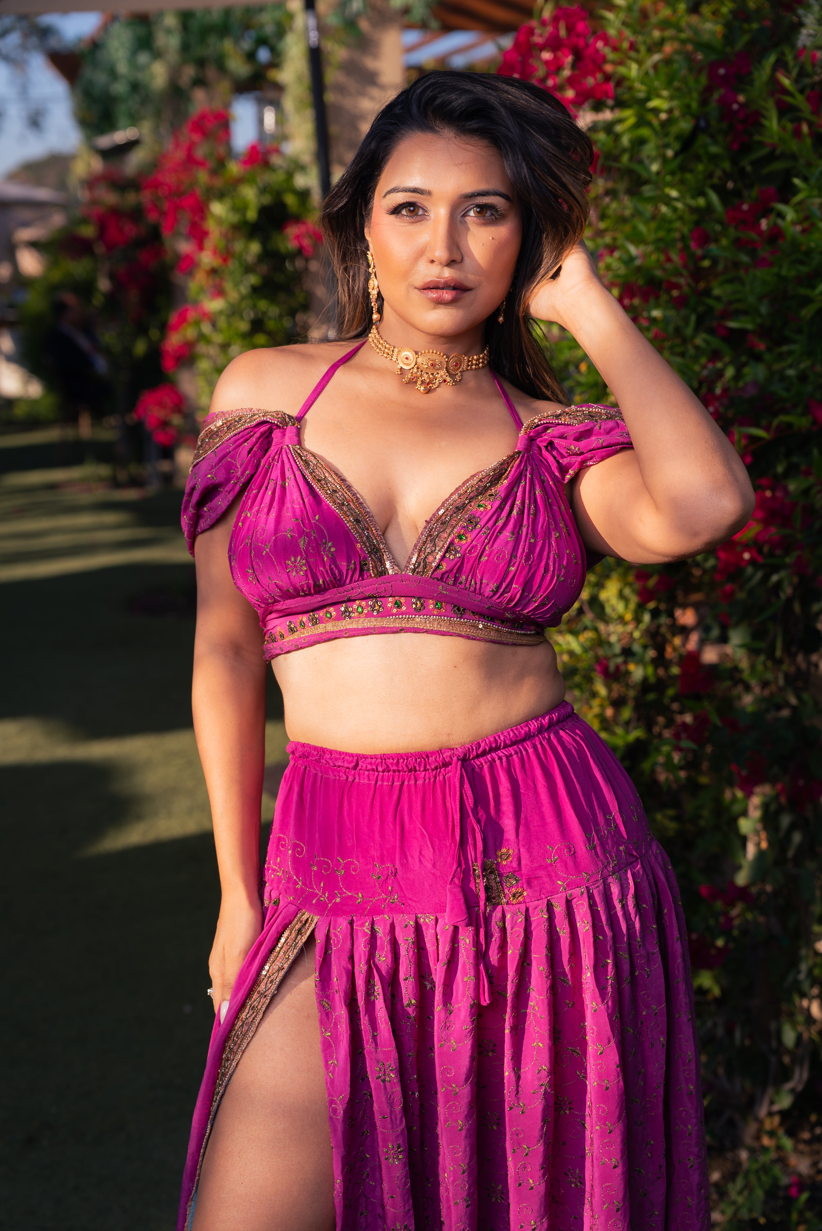 Violet Frequency Goddess Set