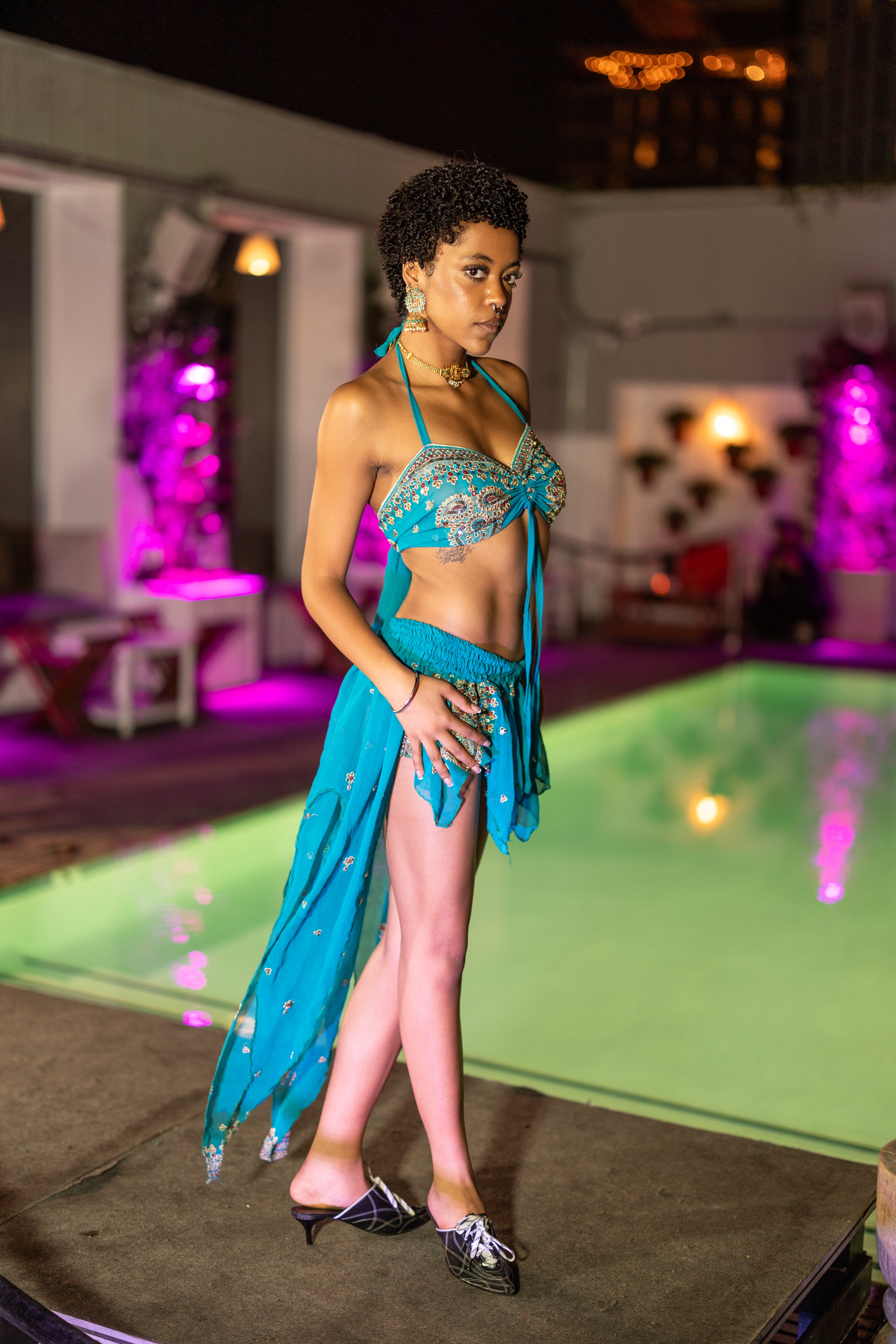 Blue Vortex butterfly set
