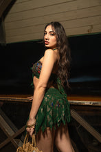 Load image into Gallery viewer, Emerald Jungle skirt set

