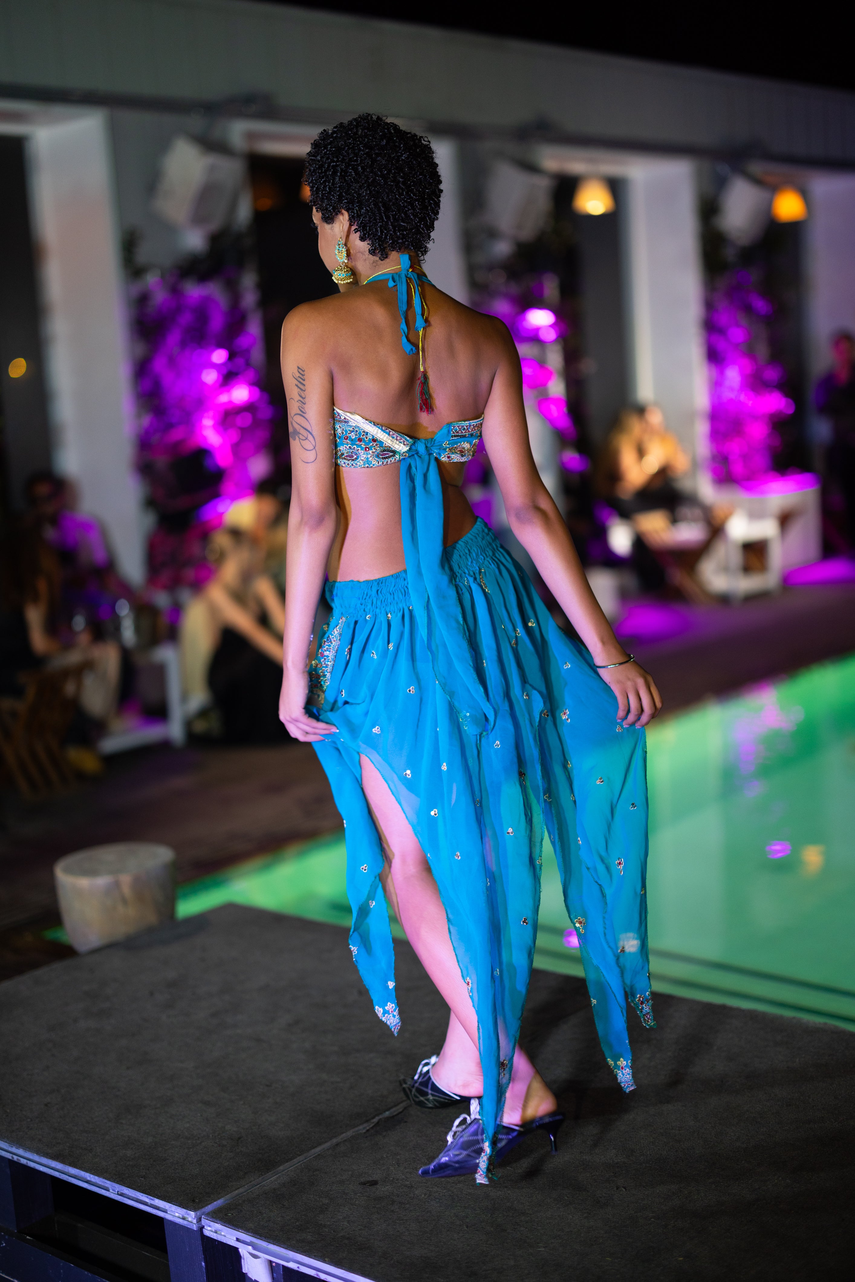 Blue Vortex butterfly set