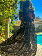 Load image into Gallery viewer, Midnight Gold Goddess Set (PLUS SIZE CUPS)
