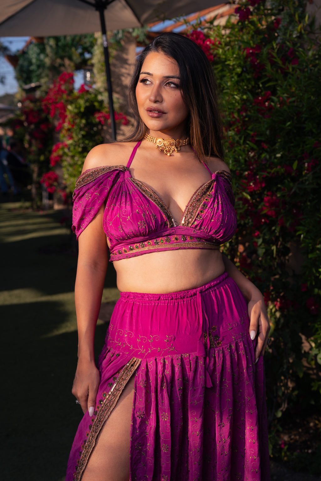 Violet Frequency Goddess Set