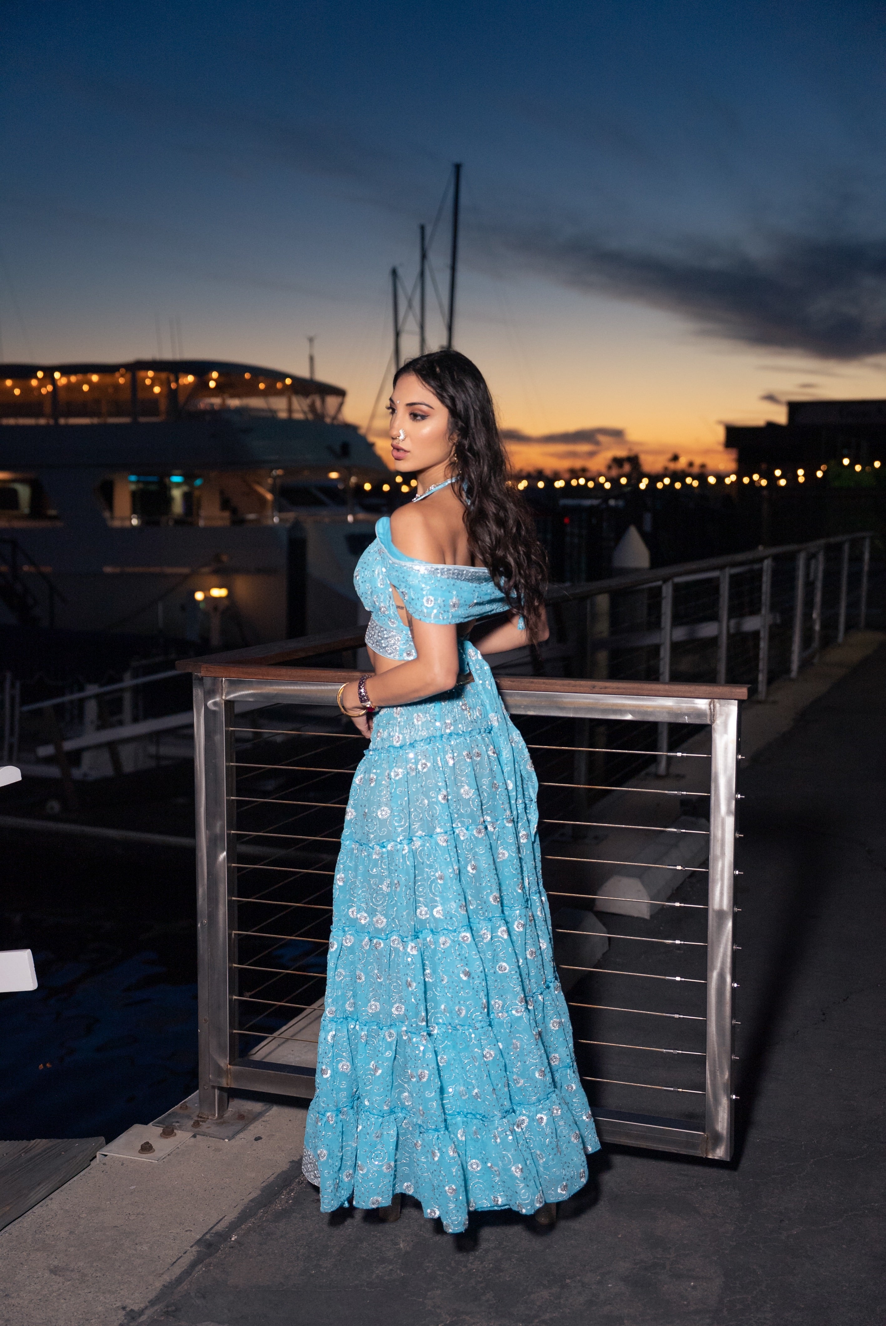 Queen of Diamonds Bollywood Set