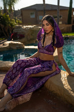 Load image into Gallery viewer, Purple bloom Jasmine set

