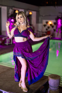 Purple Moonlight Bollywood Set