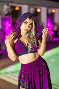 Purple Moonlight Bollywood Set