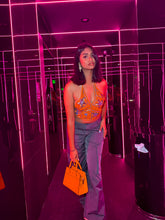 Load image into Gallery viewer, Tangerine Dreams Halter Top

