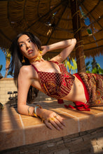 Load image into Gallery viewer, Royaj Rani Wrap skirt Set
