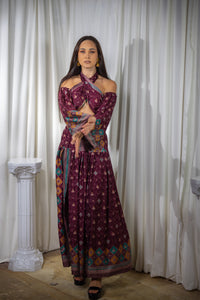 Bohemian Plum Goddess Set