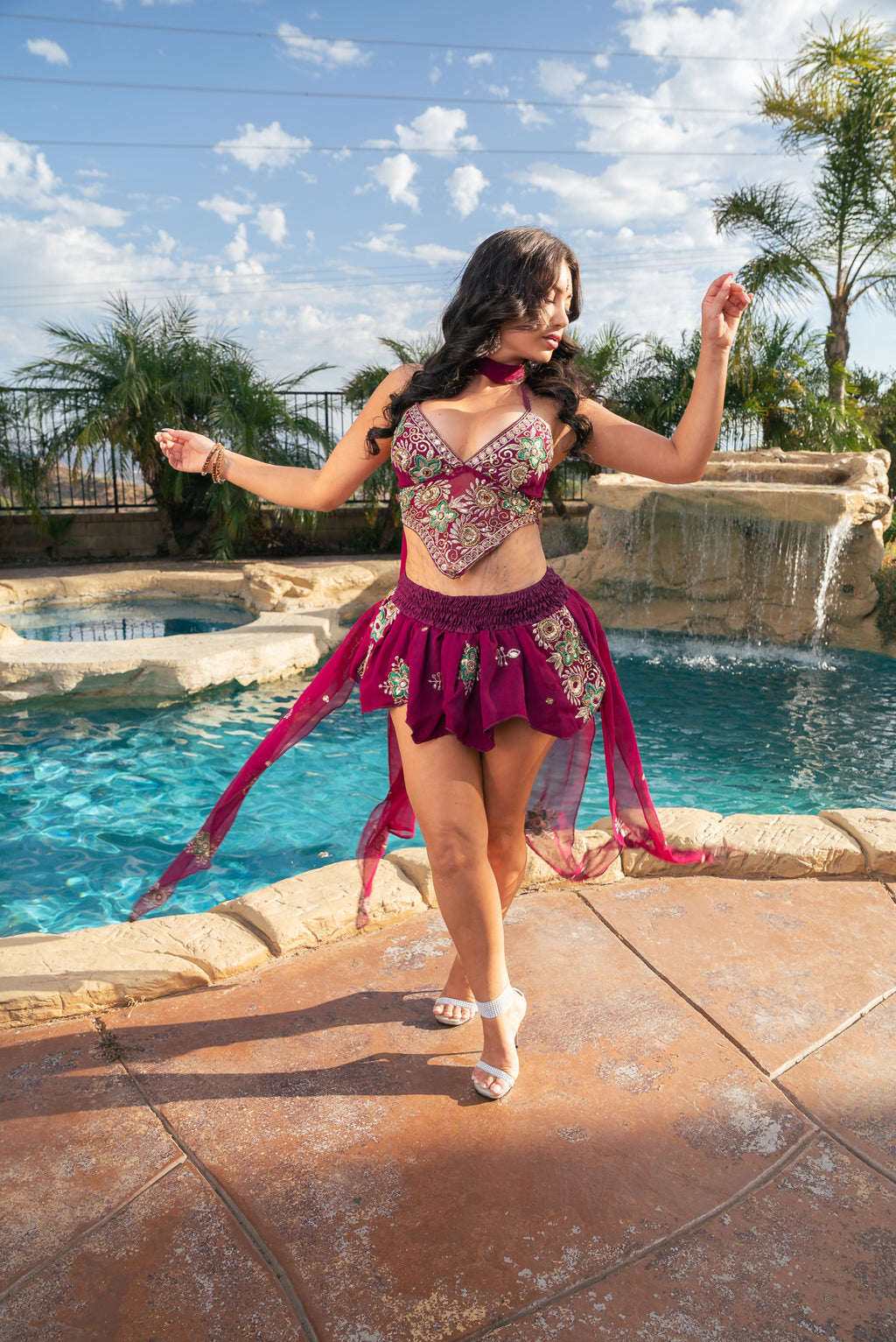 Purple Moon Butterfly Set