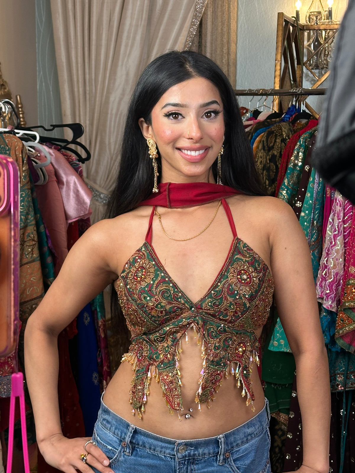 Fire Royalty Butterfly Top