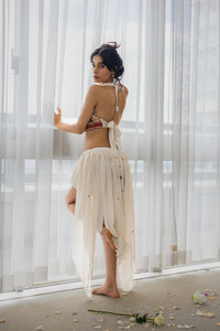 White lotus butterfly set