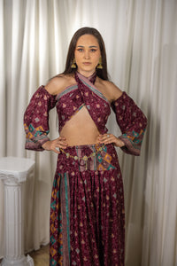 Bohemian Plum Goddess Set