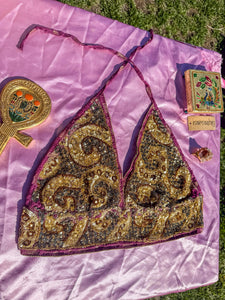 Golden Alchemy Halter top