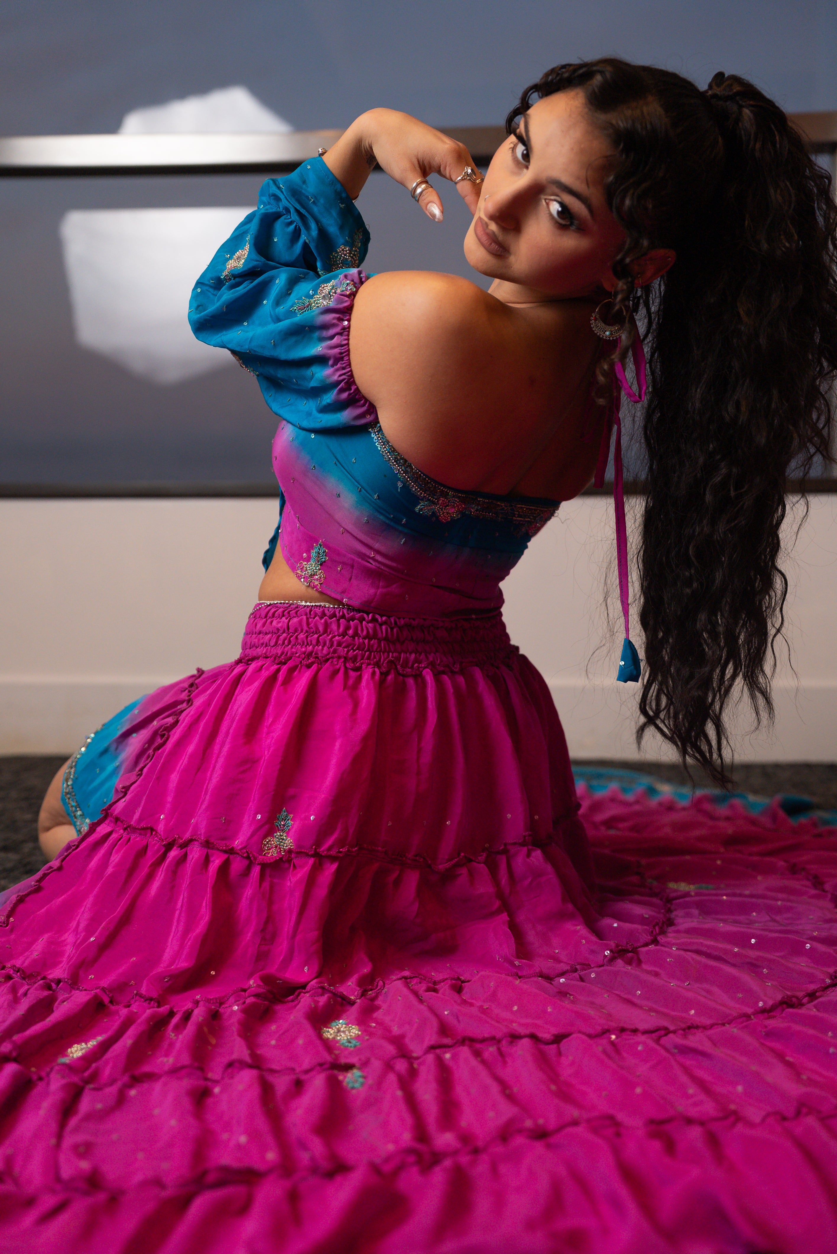 Mermaid Princess Bollywood Set