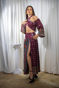 Bohemian Plum Goddess Set