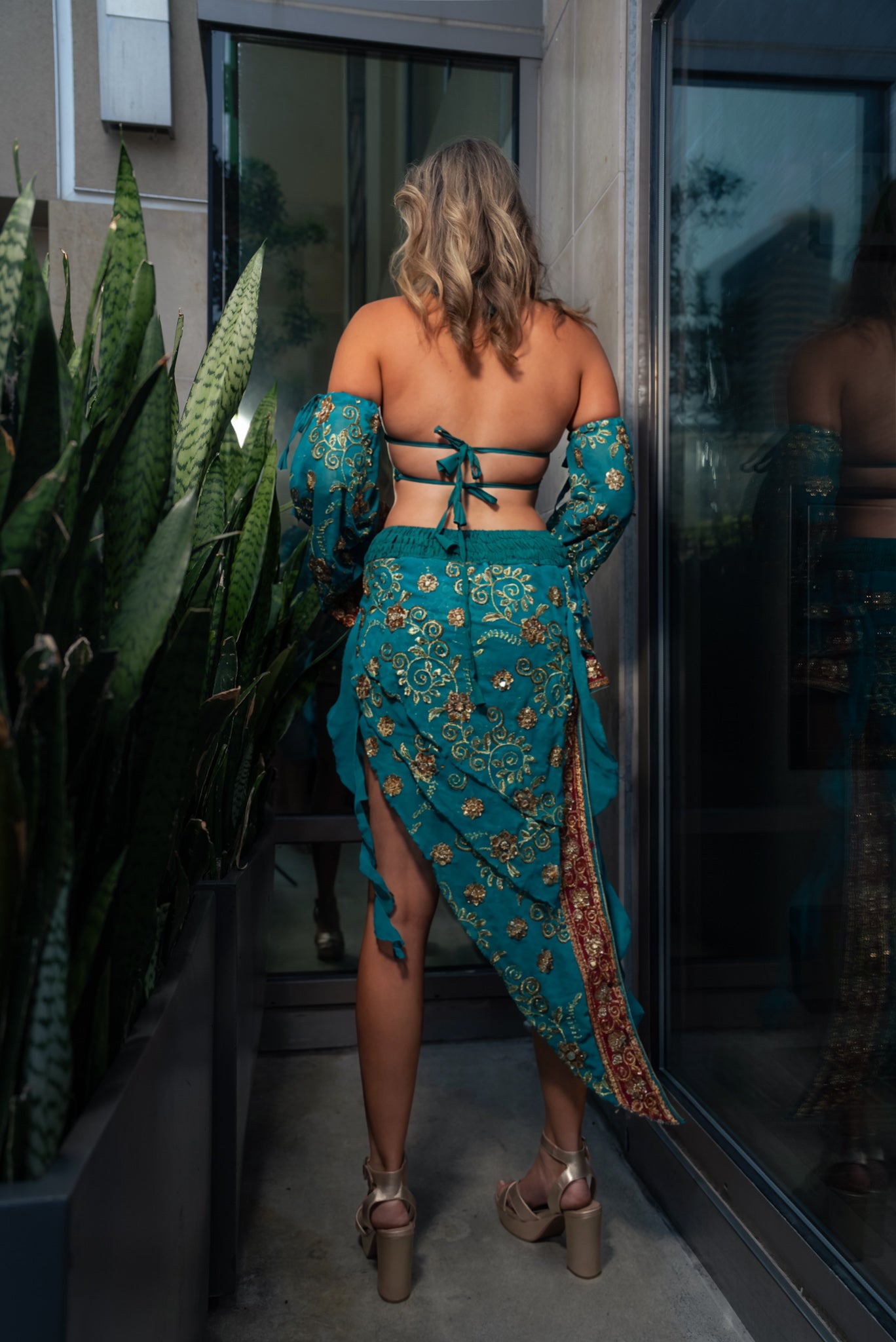 blue lotus jalpari mermaid set