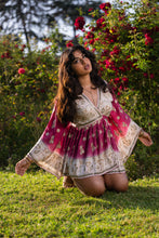 Load image into Gallery viewer, White Lily Mini Babydoll Dress

