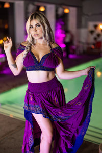 Purple Moonlight Bollywood Set