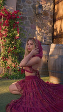 Load image into Gallery viewer, Bohemian Lotus Bollywood Set
