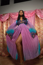 Load image into Gallery viewer, Lavender Dreams Anarkali Kimono Dress
