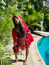 Load image into Gallery viewer, bohemian rani hoodie wrap top
