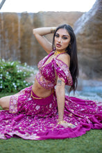 Load image into Gallery viewer, Violet Bohemia Bollywood Set
