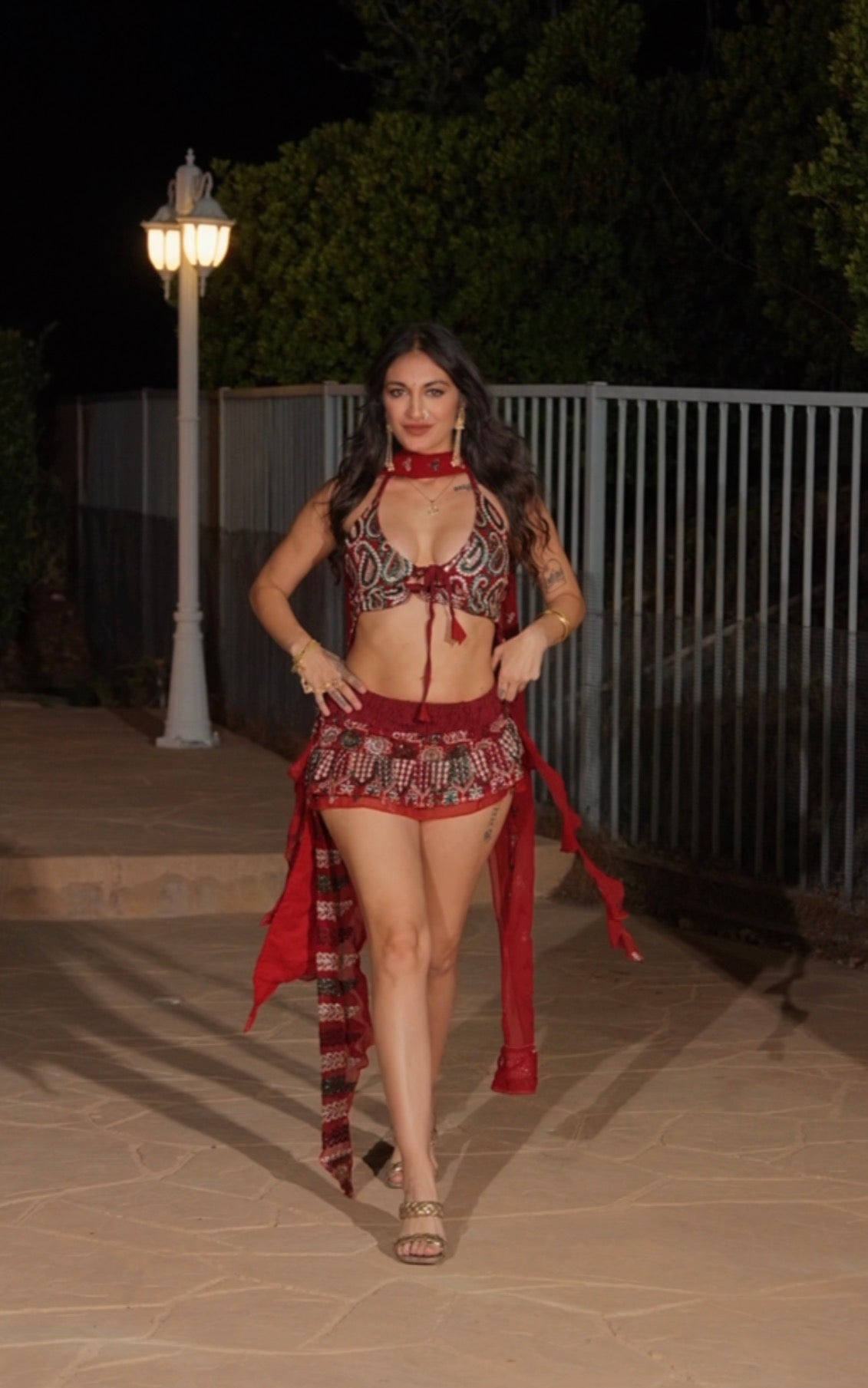 Fire Lotus Jalpari Set
