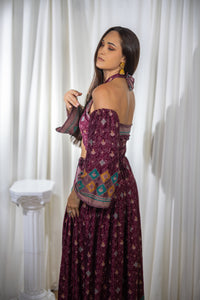 Bohemian Plum Goddess Set